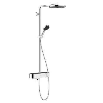 Dušas sistēma Hansgrohe Pulsify S Showerpipe 260 1jet ar termostatu 24230000 hromēts