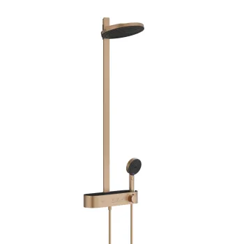 Dušas sistēma Hansgrohe Pulsify S Showerpipe 260 2jet  24240140 Brushed Bronze