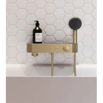 Vannas / Dušas maisītājs Hansgrohe Shower Tablet ar termostatu, Brushed Bronze 24340140