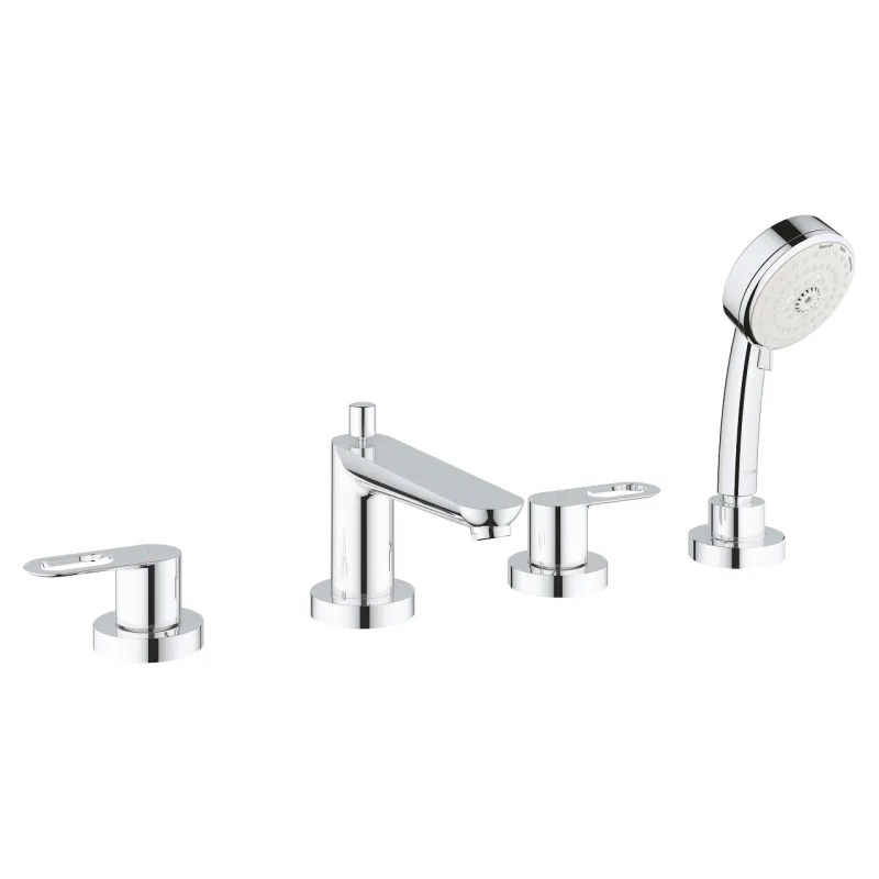 Vannas / Dušas maisītājs Grohe BauLoop uz vannas malas, hromēts 2511900A