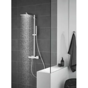 Dušas sistēma Grohe Euphoria System 230 ar Termostatu Hromēts 26187000 Dušas sistēma Grohe Euphoria System 230 ar Termostatu Hromēts 26187000