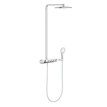 Dušas sistēma Grohe Rainshower System SmartControl Duo 360 ar Termostatu Moon white 26250LS0 Dušas sistēma Grohe Rainshower System SmartControl Duo 360 ar Termostatu Moon white 26250LS0