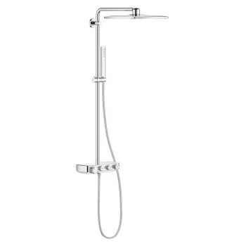 Dušas sistēma GROHE Euphoria SmartControl+Cube 310 Duo ar termostatu, StarLight® apdare, Hromēts 26508000 Dušas sistēma GROHE Euphoria SmartControl+Cube 310 Duo ar termostatu, StarLight® apdare, Hromēts 26508000