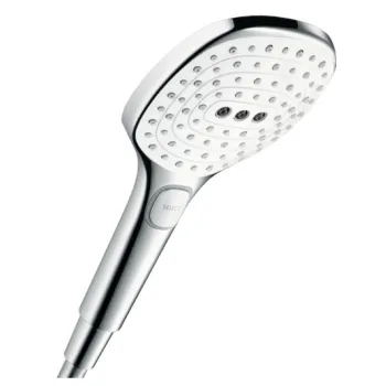 Dušas klausule Hansgrohe Raindance Select E 120 EcoSm 26521400 Balta / Hromēta