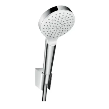 Dušas komplekts Hansgrohe  Crometta 1jet 9l Porter Set 1250mm 26568400 Balts / Hromēts