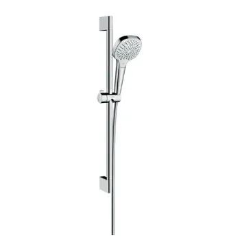Dušas komplekts Hansgrohe  Croma Select E Multi 9l Unica Set 65 26581400  Balts / Hromēts