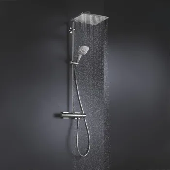 Dušas sistēma Grohe Rainshower SmartActive 310 ar Termostatu Hromēts 26649000 Dušas sistēma Grohe Rainshower SmartActive 310 ar Termostatu Hromēts 26649000