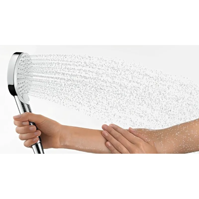 Dušas komplekts Hansgrohe  Crometta Vario 9l Porter Set 1600mm 26694400 Balts / Hromēts