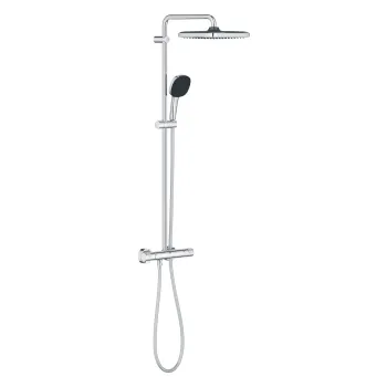 Dušas sistēma Grohe Vitalio Comfort 250 ar Termostatu Hromēta 26696001 Dušas sistēma Grohe Vitalio Comfort 250 ar Termostatu Hromēta 26696001
