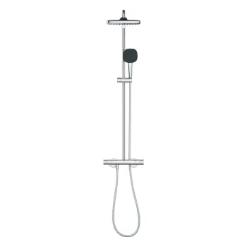 Dušas sistēma Grohe Vitalio Comfort 250 ar Termostatu Hromēta 26696001 Dušas sistēma Grohe Vitalio Comfort 250 ar Termostatu Hromēta 26696001