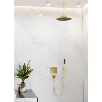 Dušas klausule Hansgrohe Rainfinity HS 1jet  26866990 Polished Gold Optic