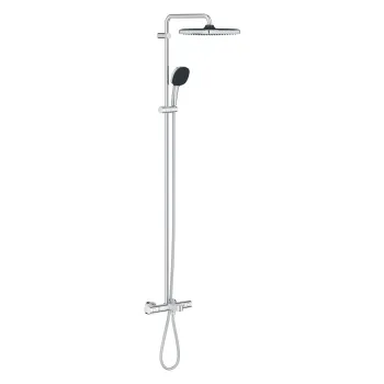 Dušas sistēma Grohe Vitalio Comfort 250 ar Termostatu Hromēts 26984001 Dušas sistēma Grohe Vitalio Comfort 250 ar Termostatu Hromēts 26984001