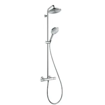 Dušas sistēma Hansgrohe Raindance S Showerpipe 240 1jet ar termostatu 27115000 Hromēta
