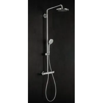 Dušas sistēma Hansgrohe Croma Showerpipe 220 1jet ar termostatu, 27185000 hromēta