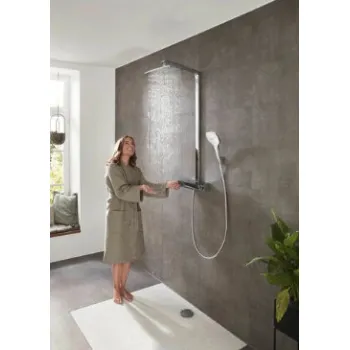 Dušas sistēma Hansgrohe Raindance E Showerpipe 360 1jet EcoSmart Ar Termostatu Hromēta 27286000