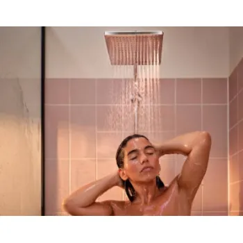 Dušas sistēma Hansgrohe Crometta E Showerpipe 240 1jet 27298000 Hromēta