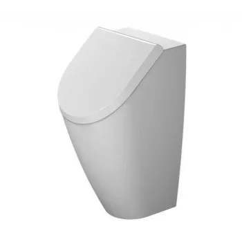 Pisuārs Duravit ME by Starck Rimfree pievads no aizmugures bez vāka balts