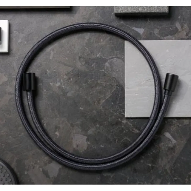 Dušas šļūtene Hansgrohe Designflex tekstila 1600mm 28260670 Melna Matēta