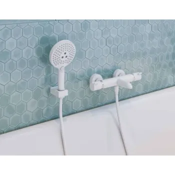 Dušas klausule Hansgrohe Raindance Select 150 HS EcoSmart 28588400 Balts / hromēts