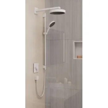 Dušas komplekts Hansgrohe  Rainfinity 130 3jEco S Puro900push 28744700 Balts matēts