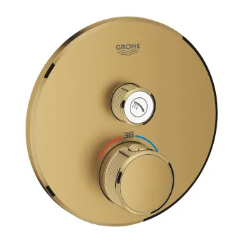 Vannas / Dušas maisītājs Grohe Grohtherm SmartControl iebūvējams, brushed Cool Sunrise  29118GN0
