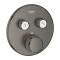 Vannas / Dušas maisītājs Grohe Grohtherm SmartControl iebūvējams 2 izvadi, brushed Hard Graphite  29119AL0