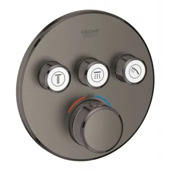 Dušas maisītājs GROHE Grohtherm SmartControl ar termostatu Iebūvējams, StarLight apdare Warm Sunset 29121AL0