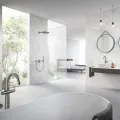 Dušas maisītājs GROHE Grohtherm SmartControl ar termostatu Iebūvējams, StarLight apdare Warm Sunset 29121AL0