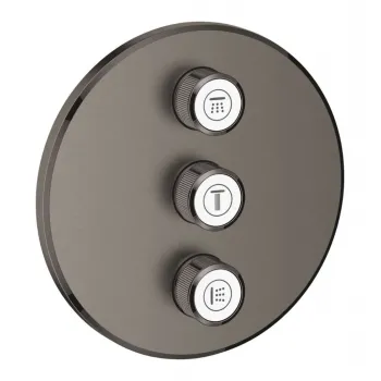 Dušas maisītājs GROHE Grohtherm SmartControl Iebūvējams, FastFixation/QuickFix, Brushed Hard Graphite 29122AL0