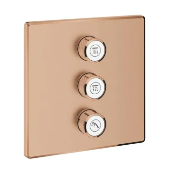 Dušas maisītājs GROHE Grohtherm SmartControl Iebūvējams, SmartControl, Long-Life apdare Brushed Warm Sunset  29127DL0