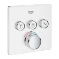 Vannas / Dušas maisītājs Grohe Grohtherm SmartControl iebūvējams 3 izvadi, moon white  29157LS0