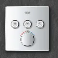 Vannas / Dušas maisītājs Grohe Grohtherm SmartControl iebūvējams 3 izvadi, moon white  29157LS0