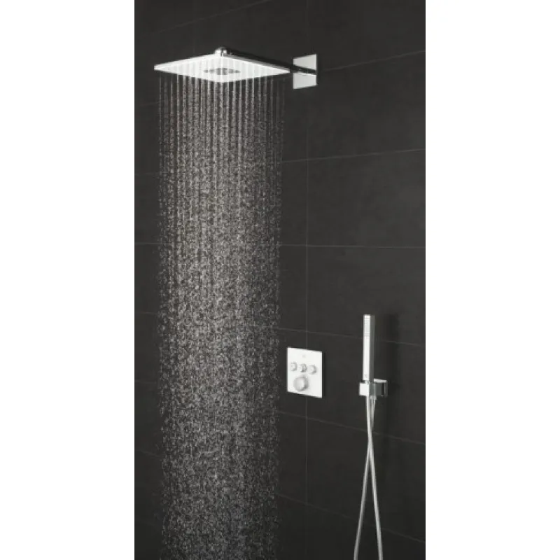 Vannas / Dušas maisītājs Grohe Grohtherm SmartControl iebūvējams 3 izvadi, moon white  29157LS0