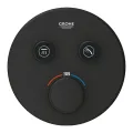 Dušas maisītājs Grohe Grohtherm SmartControl iebūvējams ar termostatu, 2 izvadi, Melns 29507KF0