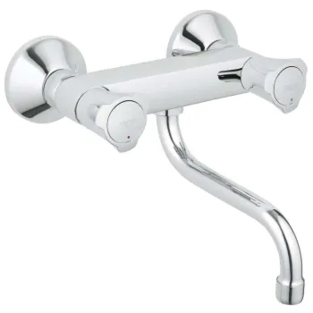 Vannas istabas izlietnes maisītājs Grohe Costa StarLight®no sienas apdare, Hromēts 31187001