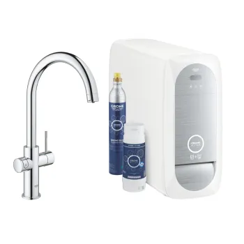 Virtuves maisītājs Grohe Blue Home ar filtru Hromēts 31455001