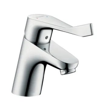 Vannas istabas izlietnes maisītājs Hansgrohe Focus Care 70 ar pagarinātu rokturi 31914000 Hromēts