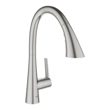 Virtuves maisītājs Grohe Zedra Izvelkams Supersteel  32294DC2