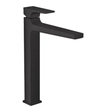 Vannas istabas izlietnes maisītājs Hansgrohe Metropol BM 260 Ar push-open izplūdi 32512670 melns matēts
