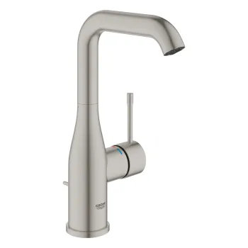 Vannas istabas Izlietnes maisītājs Grohe Essence L-Size ar pop up vārstu, supersteel 32628DC1