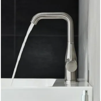 Vannas istabas Izlietnes maisītājs Grohe Essence L-Size ar pop up vārstu, supersteel 32628DC1