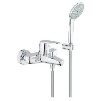 Vannas / Dušas maisītājs Grohe Eurodisc Cosmopolitan ar dušas vadu un klausuli, hromēts 33395002