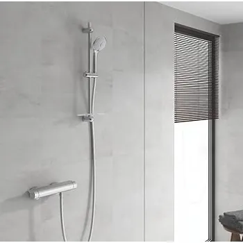 Dušas sistēma Grohe Grohtherm 2000 ar Termostatu Hromēta 34195001 Dušas sistēma Grohe Grohtherm 2000 ar Termostatu Hromēta 34195001