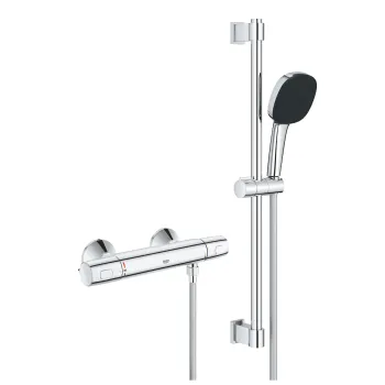Dušas sistēma Grohe Precision Trend ar Termostatu Hromēts 34237003 Dušas sistēma Grohe Precision Trend ar Termostatu Hromēts 34237003