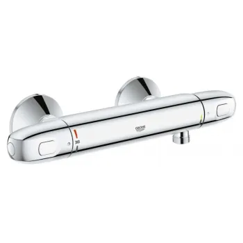 Dušas maisītājs GROHE Grohtherm ar termostatu, CoolTouch tehnoloģija, StarLight apdare, Hromēts 34550000