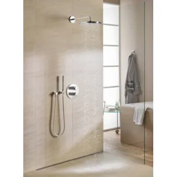 Dušas sistēma Grohe Grohtherm Perfect Rainshower Cosmopolitan 210 Iebūvējams Hromēts 34732000 Dušas sistēma Grohe Grohtherm Perfect Rainshower Cosmopolitan 210 Iebūvējams Hromēts 34732000