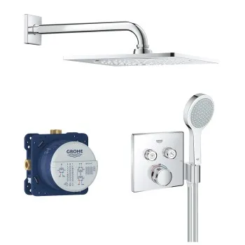 Dušas sistēma Grohe Grohtherm SmartControl Perfect iebūvējama Hromēta 34742000 Dušas sistēma Grohe Grohtherm SmartControl Perfect iebūvējama Hromēta 34742000