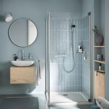 Dušas sistēma Grohe Precision Flow ar Termostatu Hromēta 34800001 Dušas sistēma Grohe Precision Flow ar Termostatu Hromēta 34800001