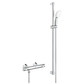 Dušas sistēma Grohe Grohtherm 500 ar Termostatu Hromēta 34797001 Dušas sistēma Grohe Grohtherm 500 ar Termostatu Hromēta 34797001