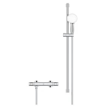 Dušas sistēma Grohe Grohtherm 500 ar Termostatu Hromēta 34797001 Dušas sistēma Grohe Grohtherm 500 ar Termostatu Hromēta 34797001